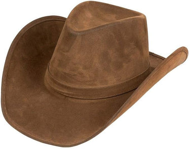 Boland Wyoming Hat, piel sintética, sombrero de vaquero, salvaje oeste, guardabosques, disfraces, carnaval, fiesta temática